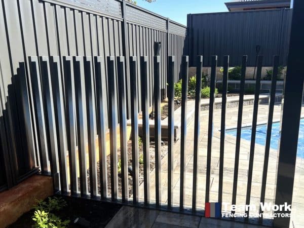 Custom Pool Fence And Gate Options Perth Team Work Fencing