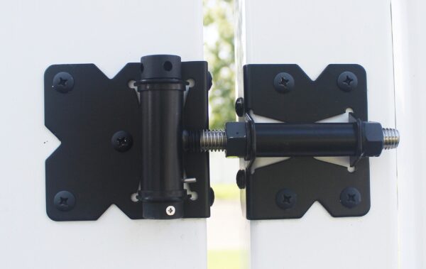 Black Stainless Steel Hinge Set - Image 2