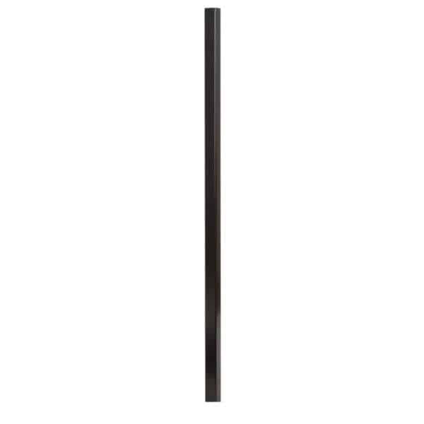 Fence Post with Cap 1.8m - Black, White, Monument Options