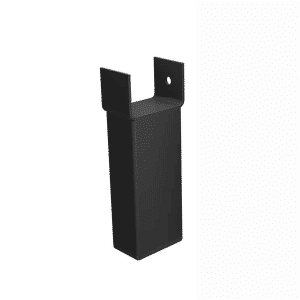 Aluminium - Panel SUPPORT LEG - SATIN BLACK
