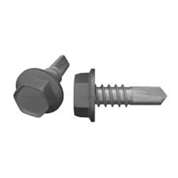 10-16 Hex Head Tek Screws (100 Pack)