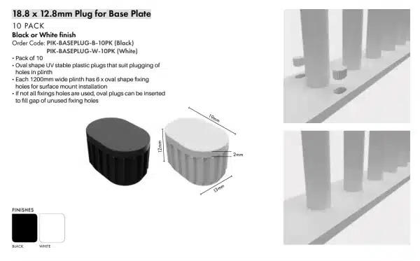 PIK - BASE PLUG - 10PK - Image 2