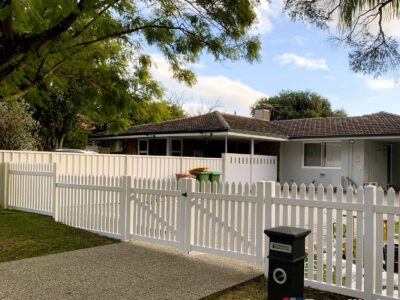 New English PVC Fencing 1200mm high